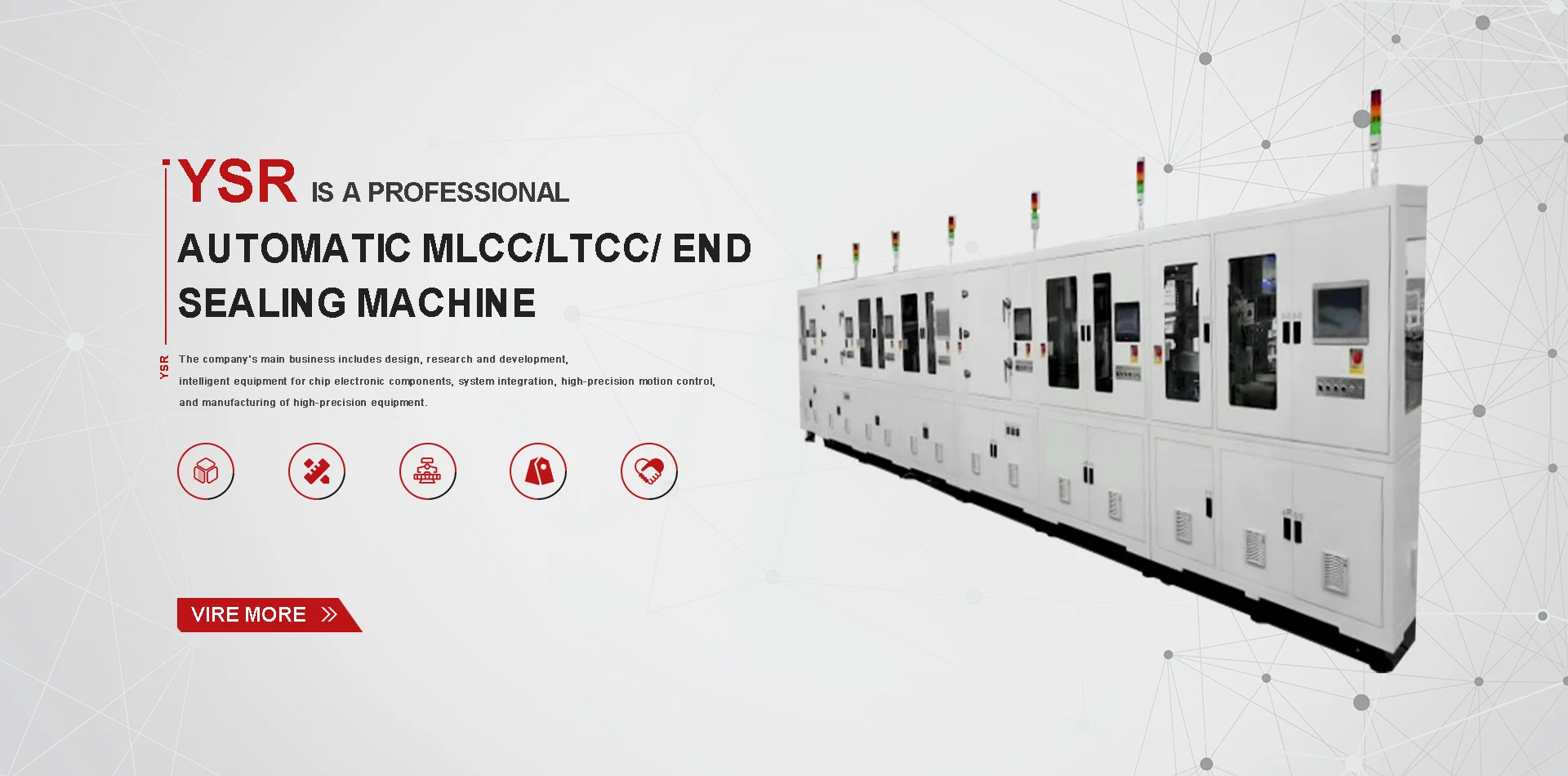 자동 MLCC/ LTCC/ 엔드 밀봉 기계